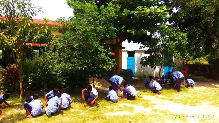 NGC swatch patashala with students (1)